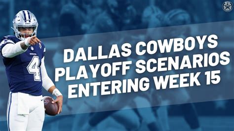 dallas cowboys playoff standings|Dallas cowboys playoff clinching scenarios.